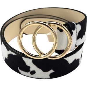 Cow Print Belt 🐄